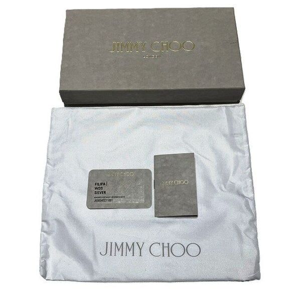 Jimmy Choo Filipa Leather Long Wallet - Picture 5 of 9